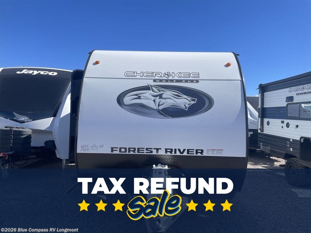 New 2026 Forest River Cherokee Wolf Pup 16BHSW available in Longmont, Colorado