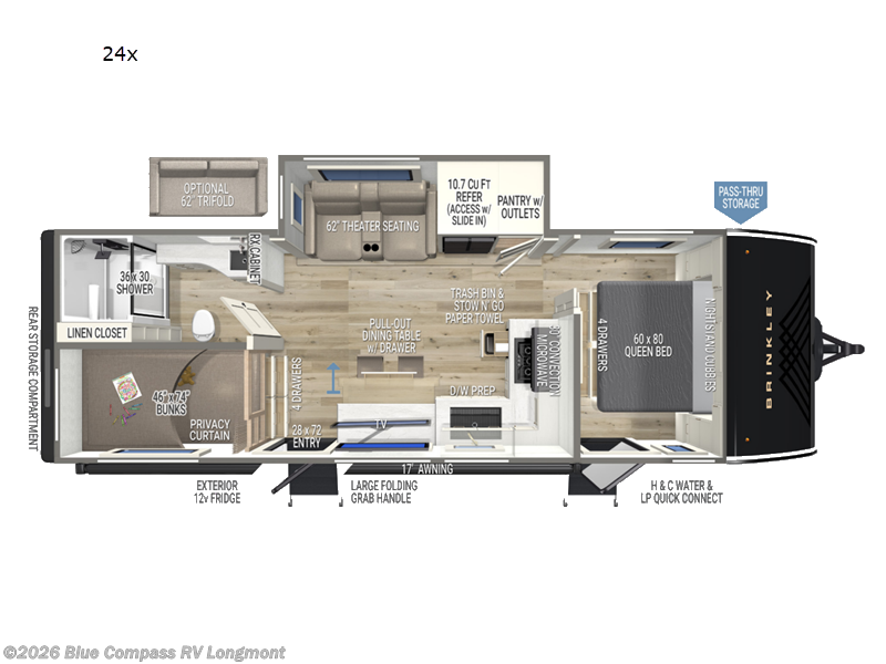 New 2026 Brinkley RV Model Ix 24x available in Longmont, Colorado