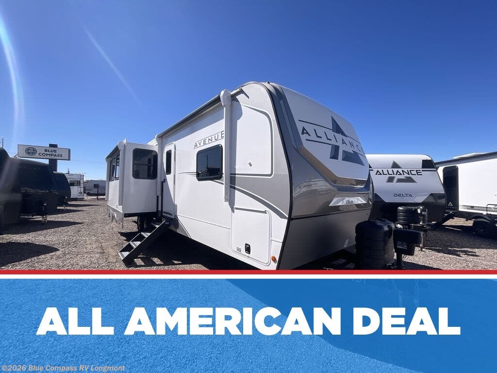 New 2027 Alliance RV Avenue 333BH available in Longmont, Colorado