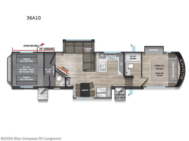 New 2027 Alliance RV Valor All-Access 36A10 available in Longmont, Colorado