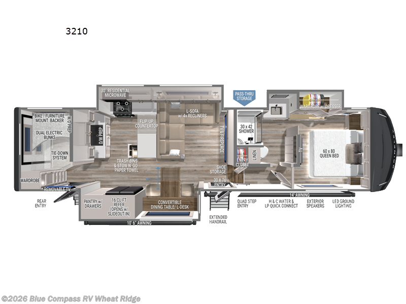 New 2026 Brinkley RV Model Z 3210 available in Wheat Ridge, Colorado