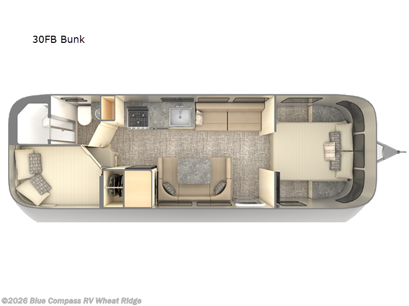 Used 2025 Airstream Flying Cloud 30FB Bunk available in Wheat Ridge, Colorado