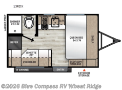 New 2026 Forest River Aurora Light 13RDX available in Wheat Ridge, Colorado