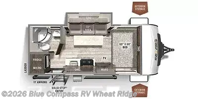 Used 2021 Forest River Rockwood Geo Pro G19FBS available in Wheat Ridge, Colorado