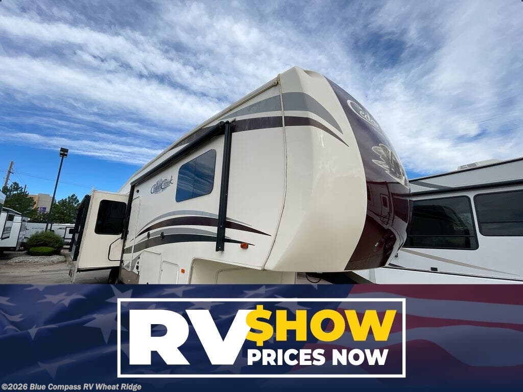 Used 2018 Forest River Cedar Creek Hathaway Edition 34RL2 available in Wheat Ridge, Colorado