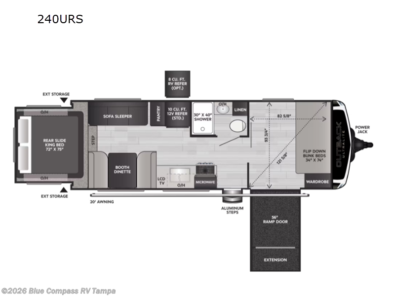Used 2022 Keystone Outback Ultra Lite 240urs available in Dover, Florida