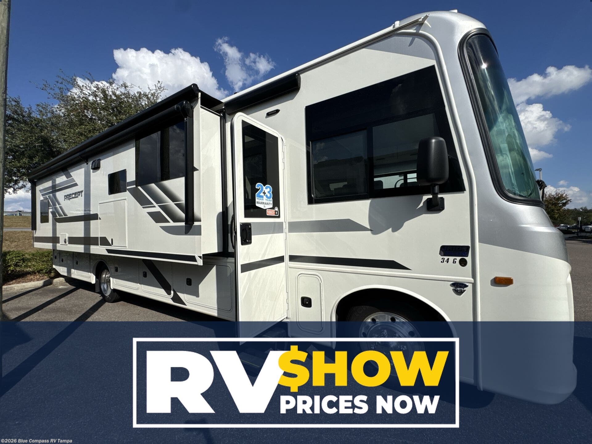 New 2026 Jayco Precept 34G available in Dover, Florida