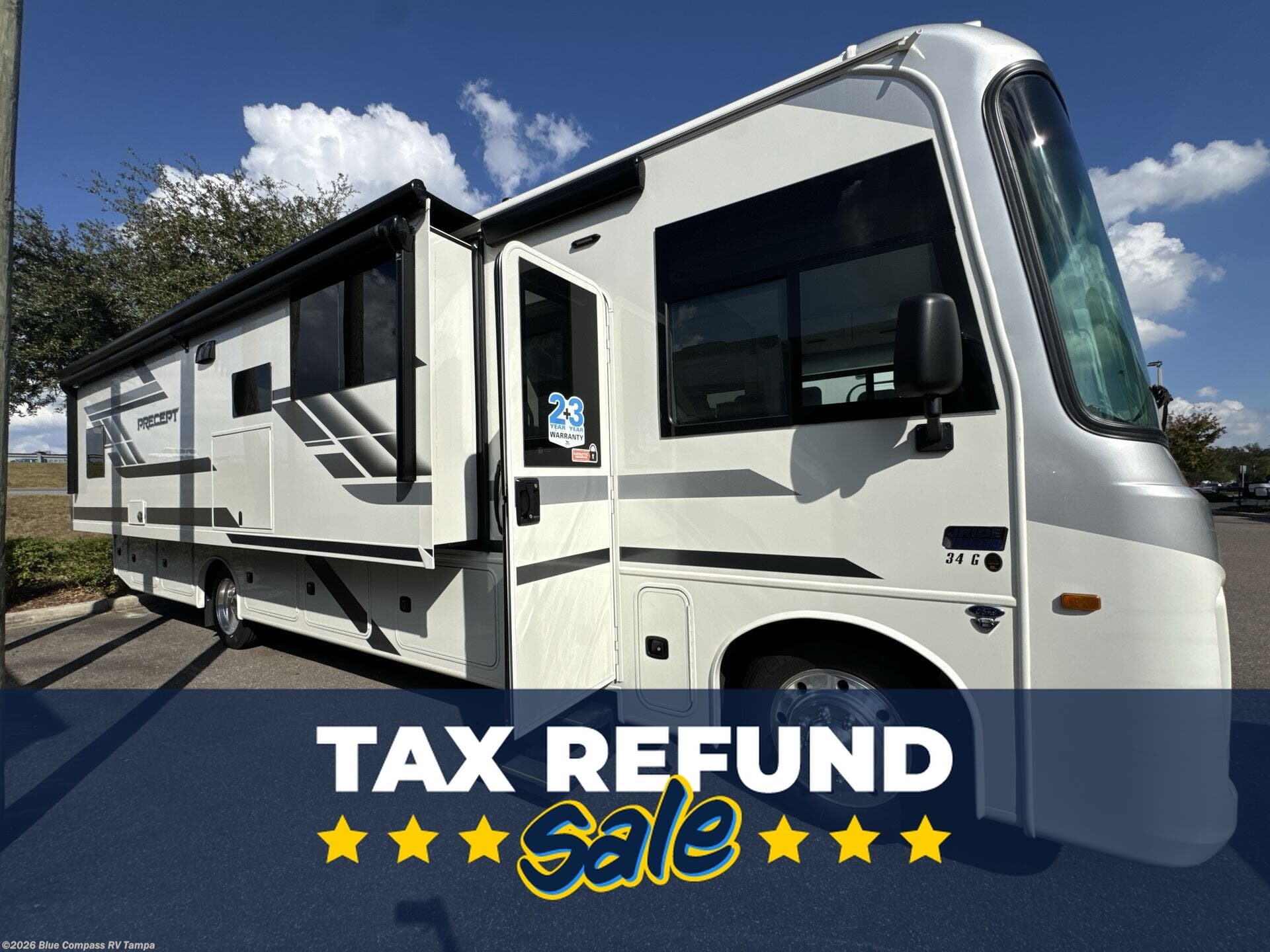 New 2026 Jayco Precept 34G available in Dover, Florida