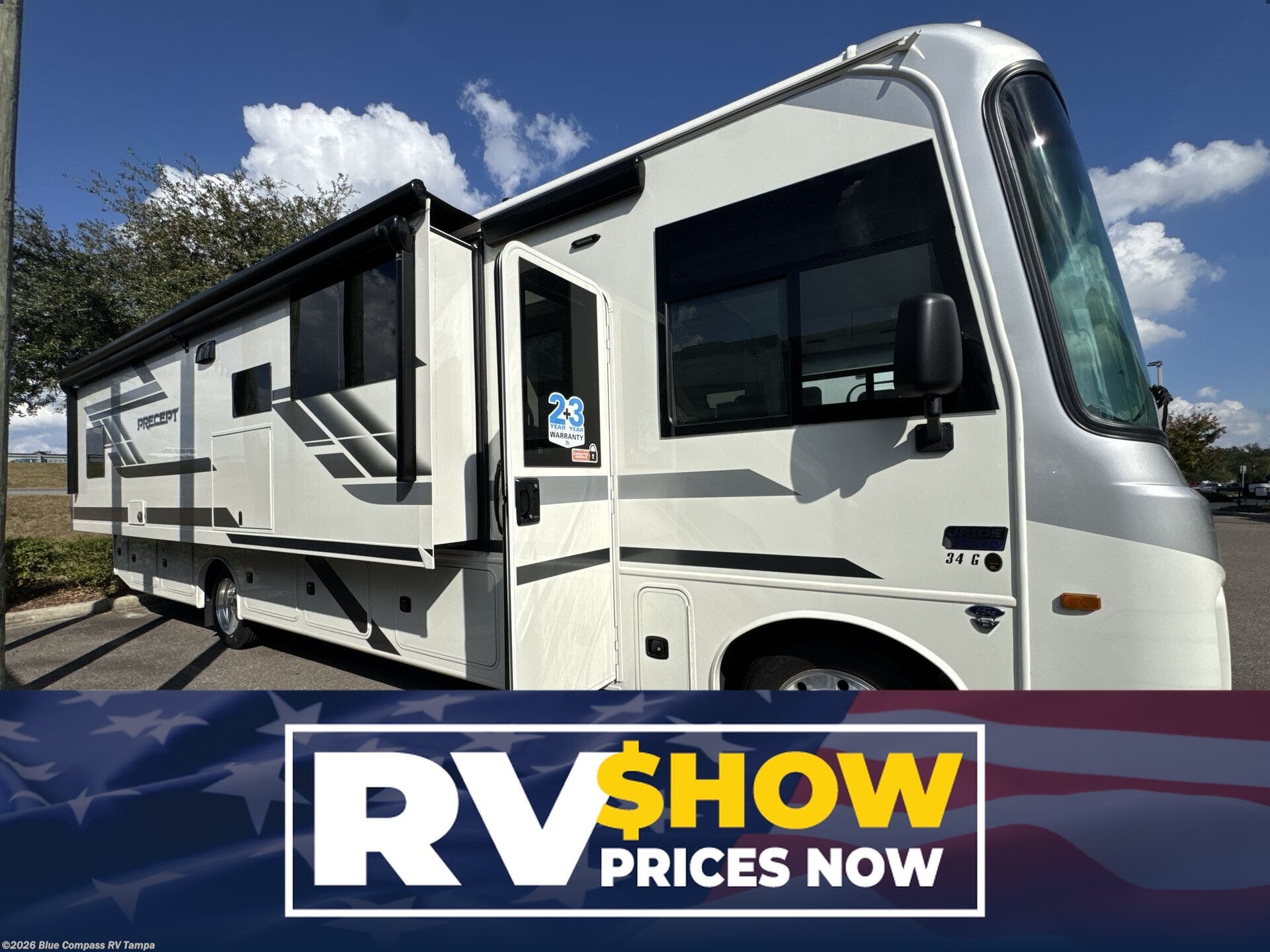 New 2026 Jayco Precept 34G available in Dover, Florida