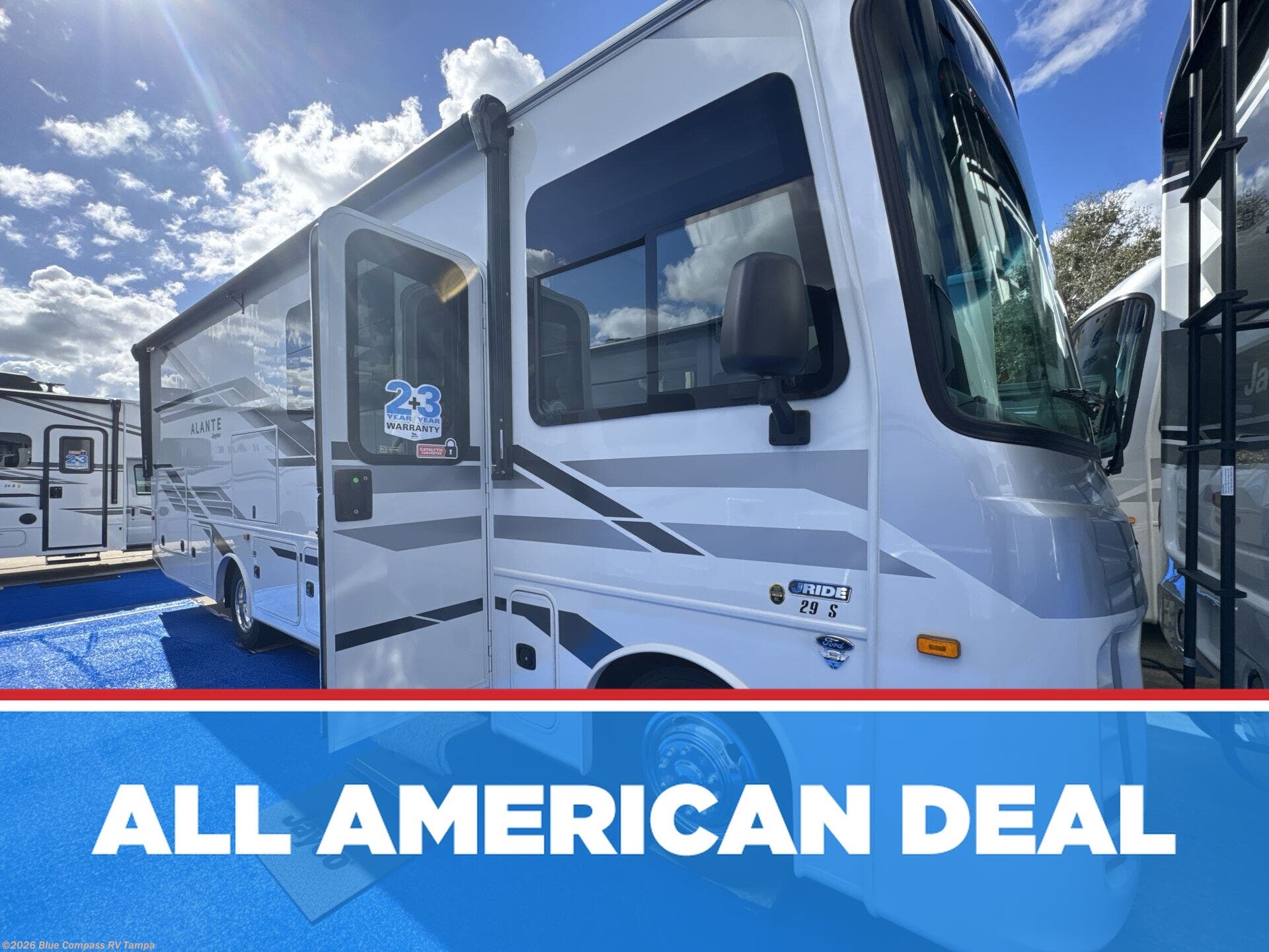 New 2026 Jayco Alante 29S available in Dover, Florida