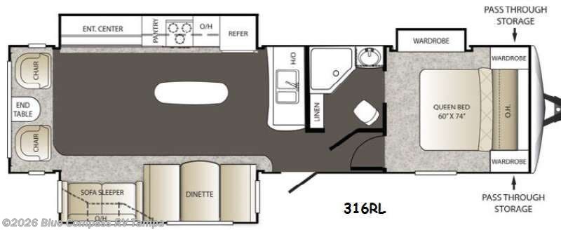 Used 2015 Keystone Outback 316RL available in Dover, Florida