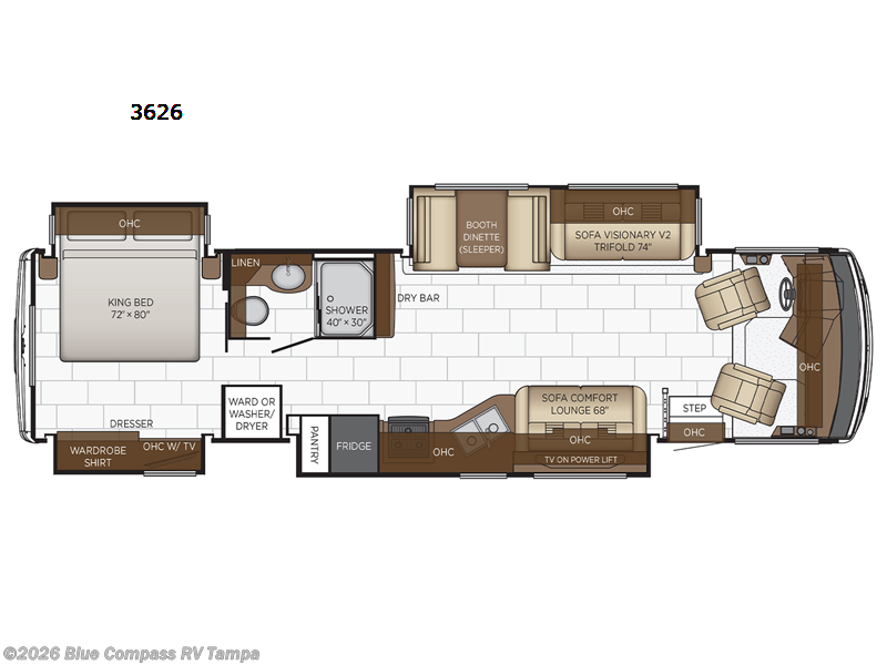 Used 2023 Newmar Bay Star 3626 available in Dover, Florida