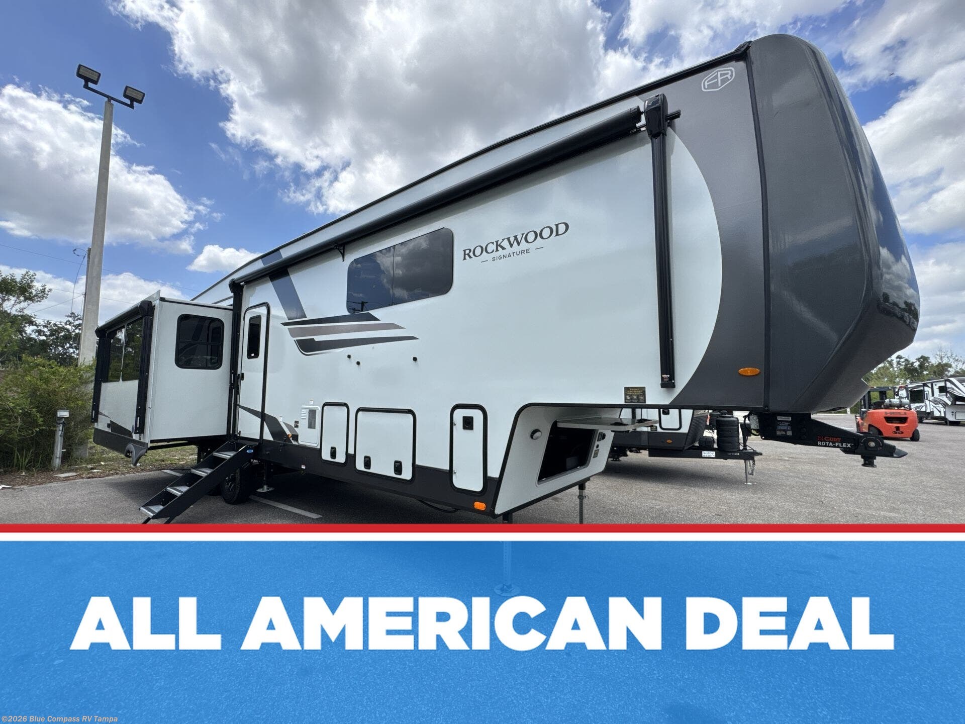 New 2026 Forest River Rockwood Signature 401SFB available in Dover, Florida