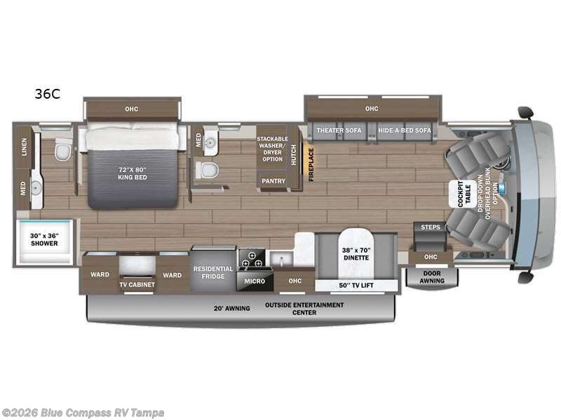 New 2026 Jayco Precept 36C available in Dover, Florida