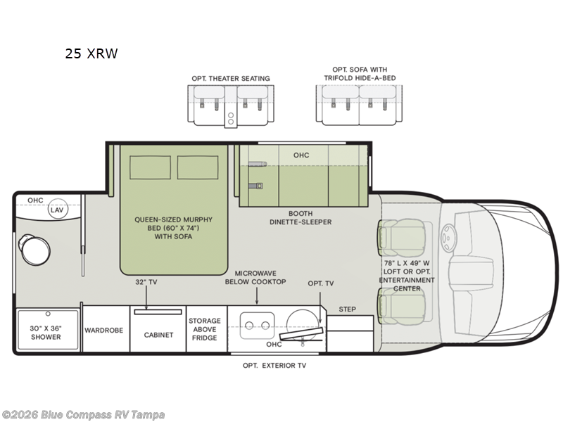 Used 2025 Tiffin Wayfarer 25 XRW available in Dover, Florida