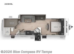 Used 2021 Forest River Cherokee Grey Wolf Black Label 26DBHBL available in Dover, Florida
