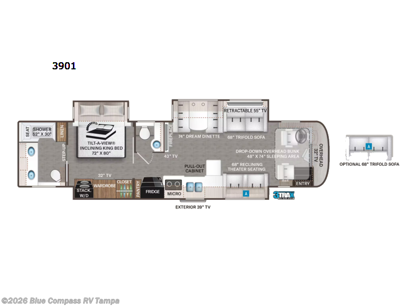 Used 2022 Thor Motor Coach Aria 3901 available in Dover, Florida