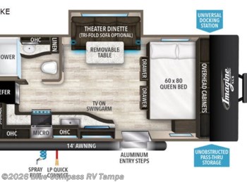 Used 2019 Grand Design Imagine XLS 17MKE available in Dover, Florida