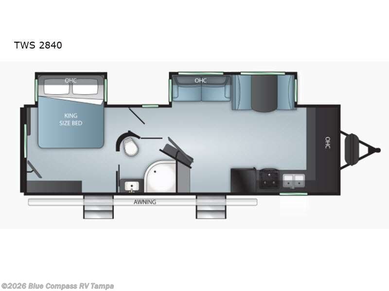 Used 2021 Cruiser RV Twilight Signature TWS 2840 available in Dover, Florida