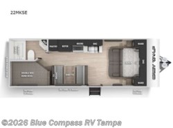 Used 2022 Forest River Cherokee Grey Wolf 22MKSE available in Dover, Florida