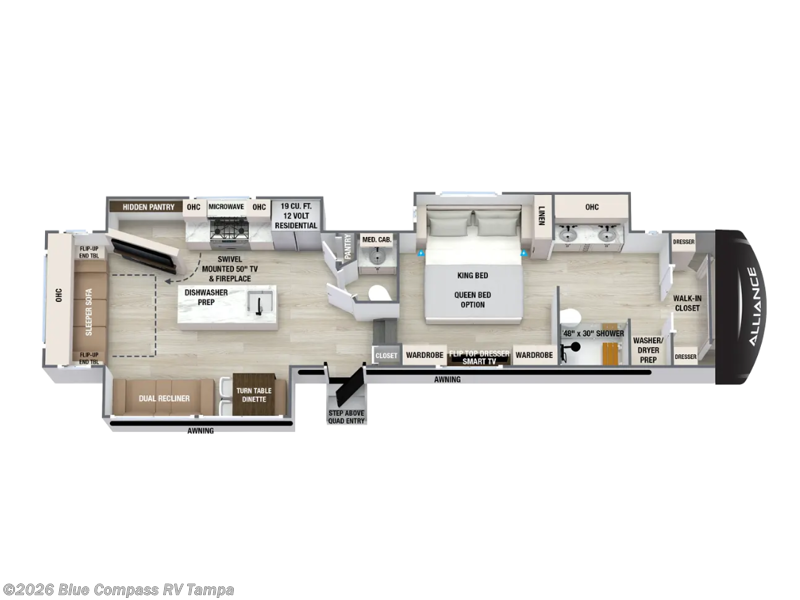 New 2027 Alliance RV Paradigm 373FB available in Dover, Florida