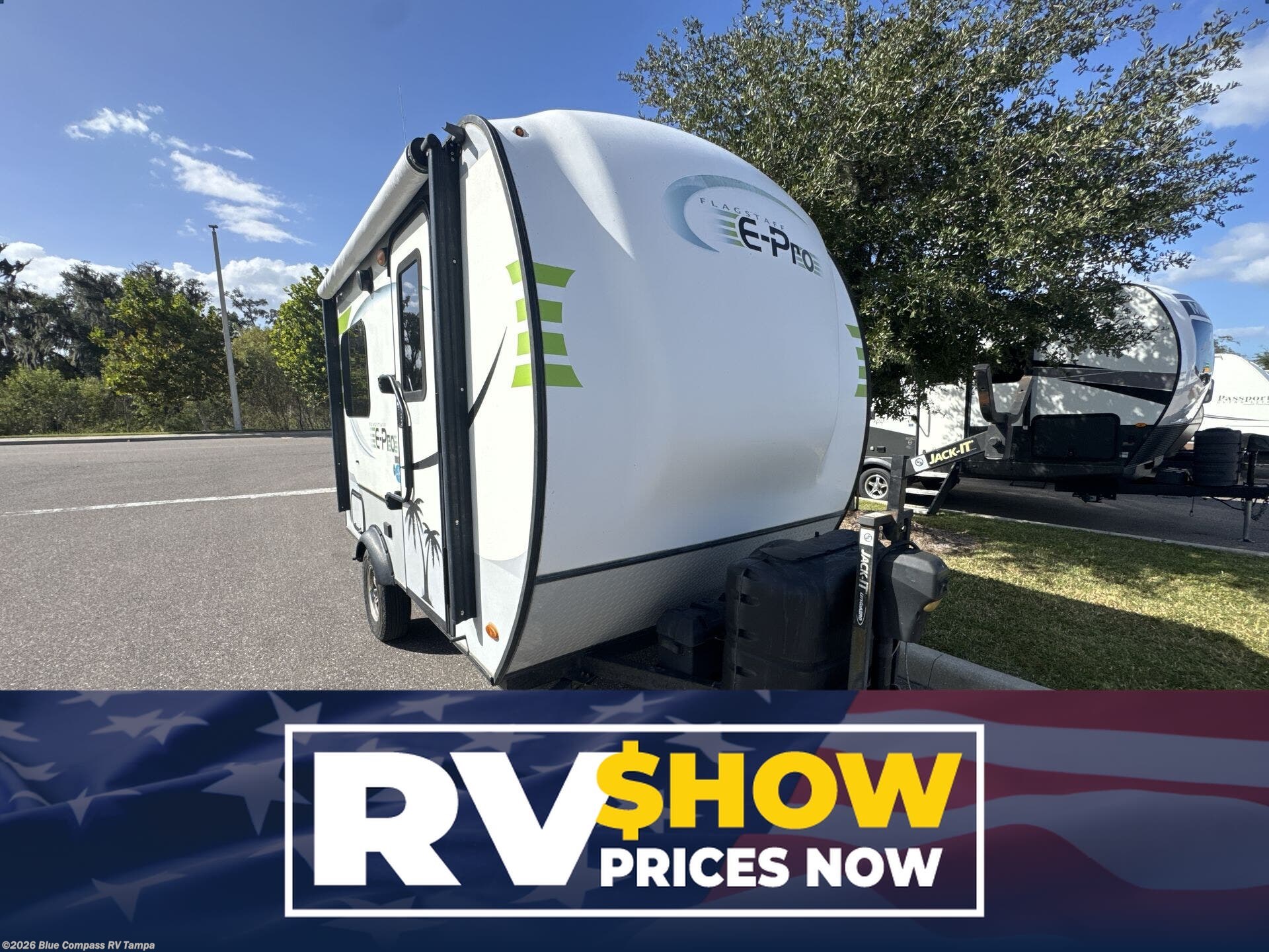 Used 2018  Forest River Flagstaff E-Pro 14FK by Forest River from Blue Compass RV Tampa in Dover, FL