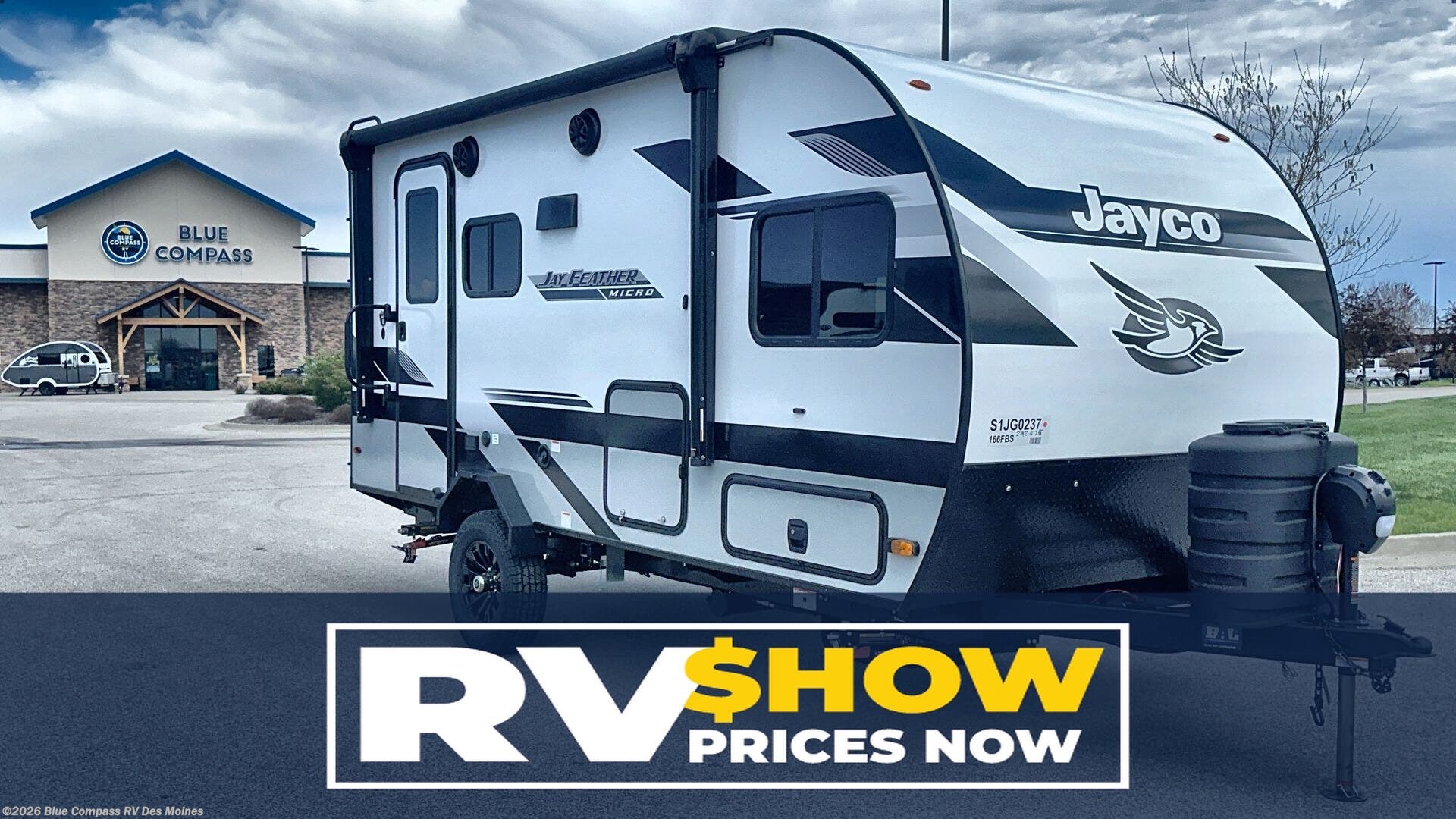 New 2025 Jayco Jay Feather Micro 166FBS available in Altoona, Iowa