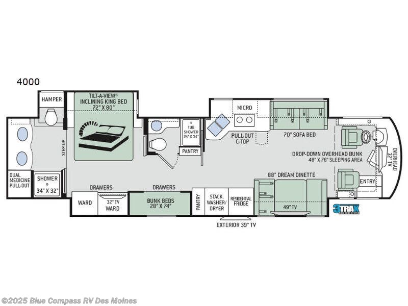Used 2019 Thor Motor Coach Aria 4000 available in Altoona, Iowa