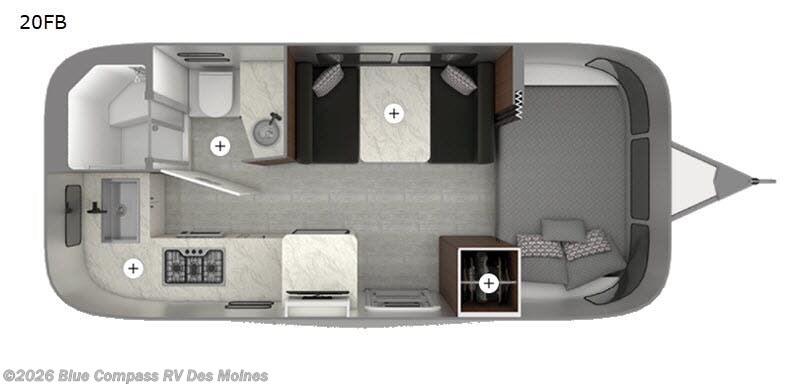 Used 2020 Airstream Caravel 20FB available in Altoona, Iowa