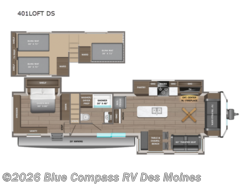 New 2026 Jayco Jay Flight Bungalow 401LOFT DS available in Altoona, Iowa