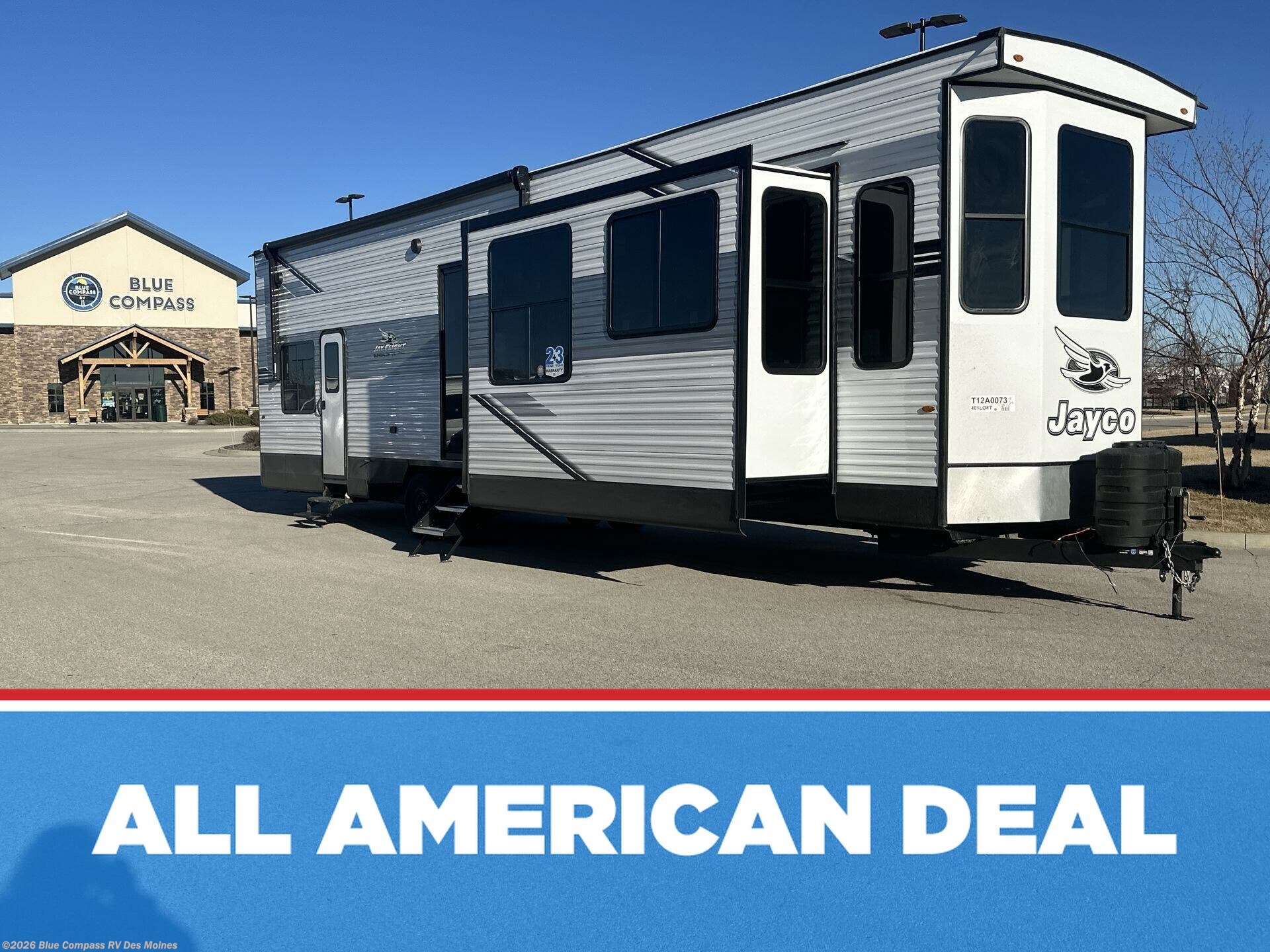 New 2026 Jayco Jay Flight Bungalow 401LOFT DS available in Altoona, Iowa