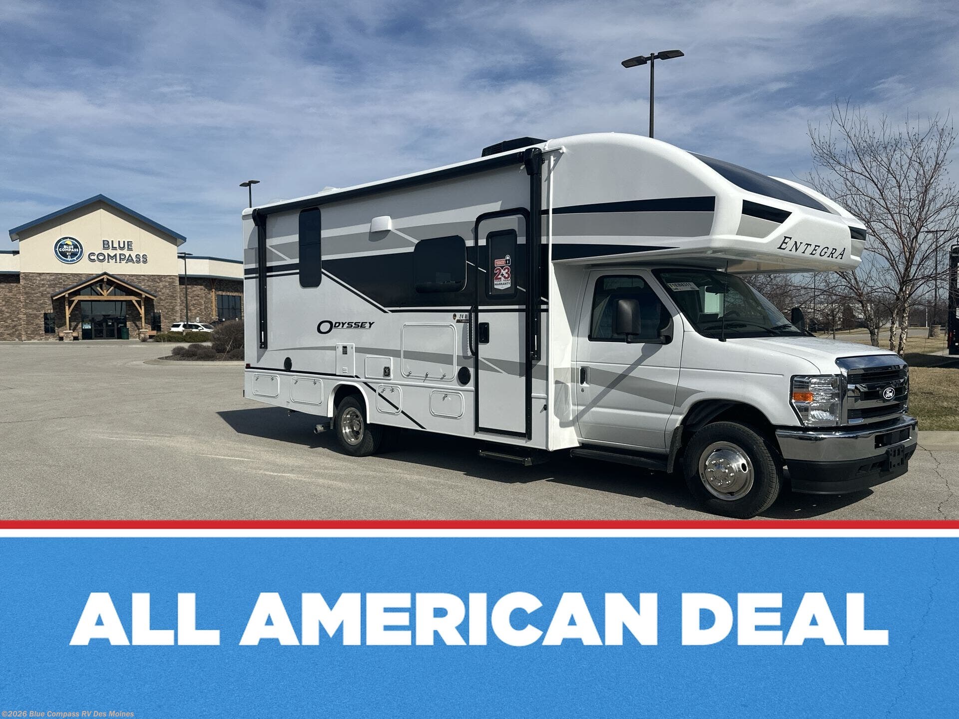 New 2026 Entegra Coach Odyssey 24B available in Altoona, Iowa