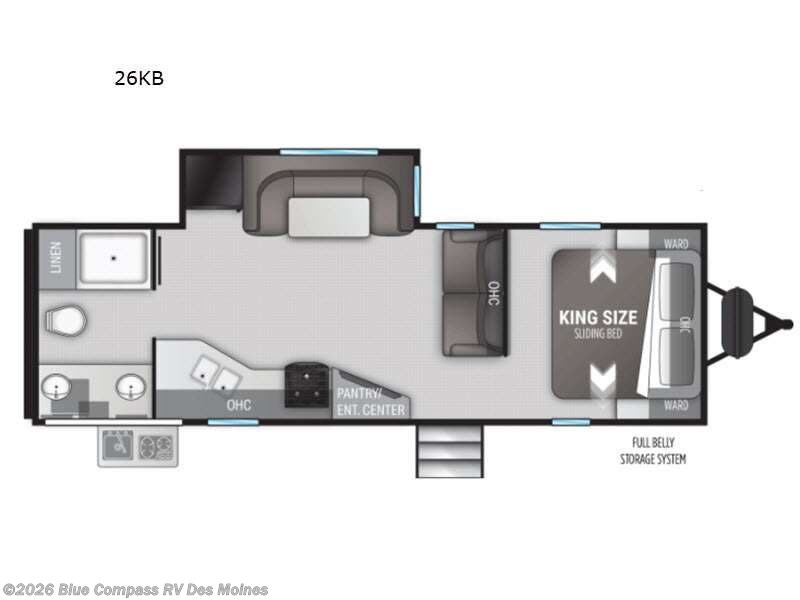 Used 2022 Cruiser RV Radiance Ultra Lite 26KB available in Altoona, Iowa
