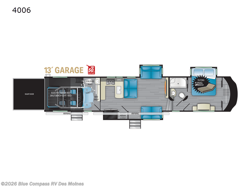 Used 2021 Heartland Cyclone 4006 available in Altoona, Iowa