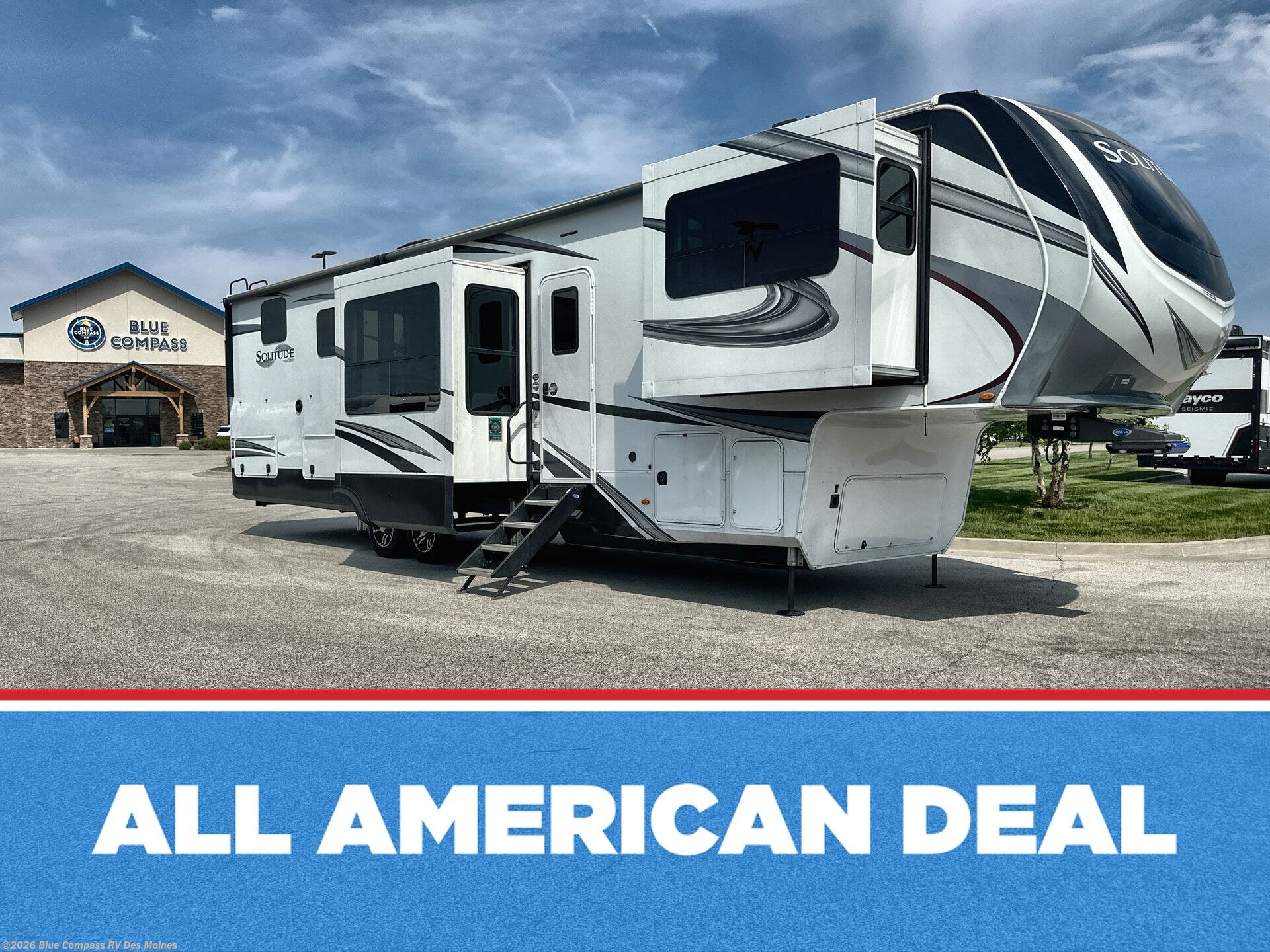 Used 2022 Grand Design Solitude 380FL available in Altoona, Iowa