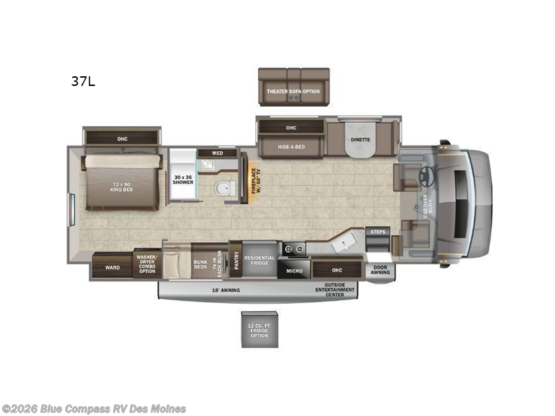 Used 2022 Entegra Coach Accolade 37L available in Altoona, Iowa