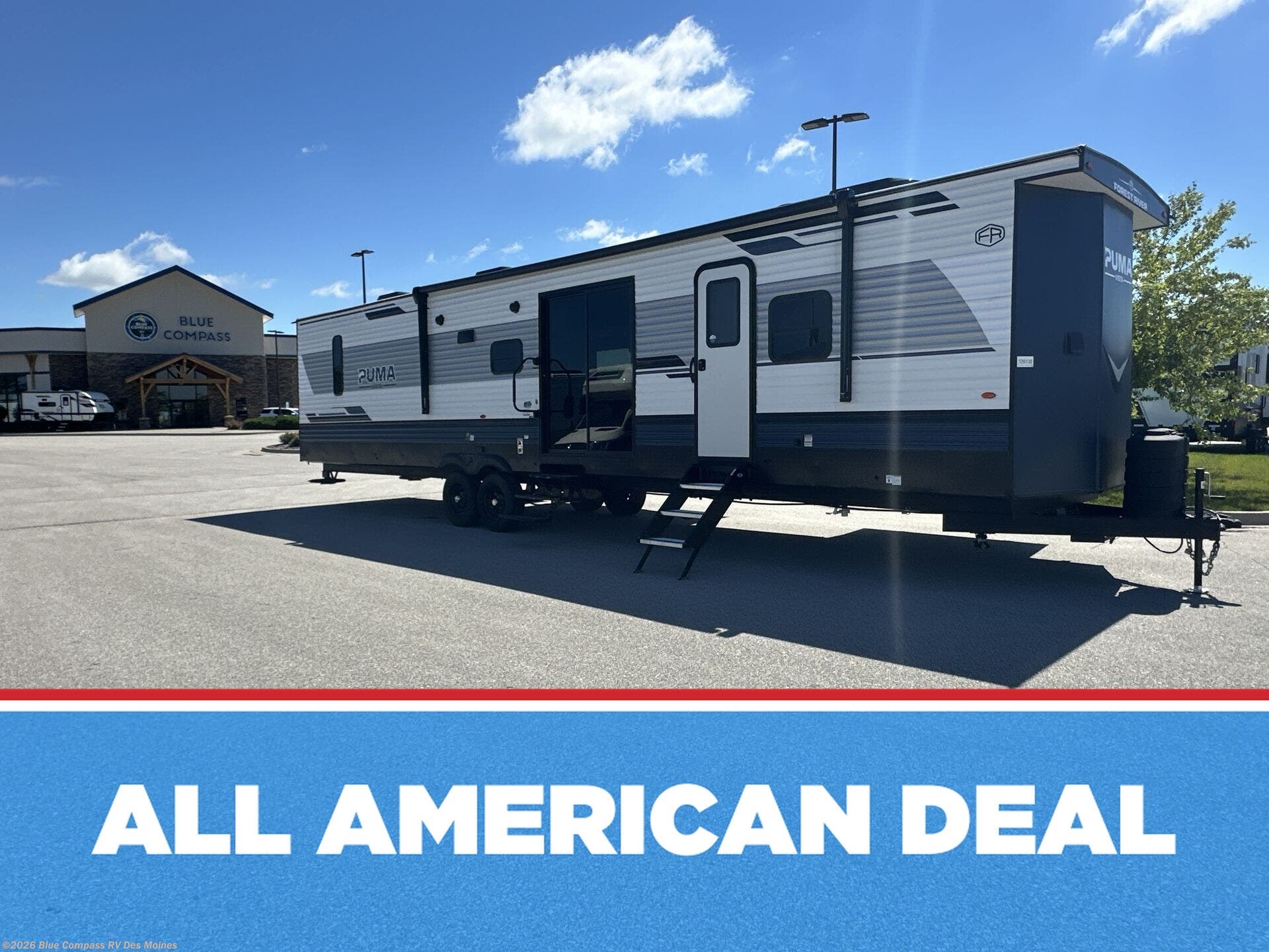 New 2026 Forest River Puma Vista 39DBT available in Altoona, Iowa