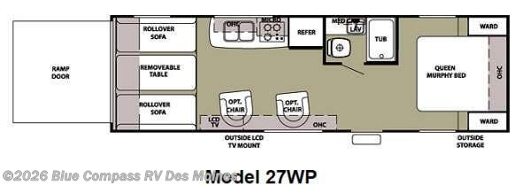 Used 2012 Forest River Cherokee Wolf Pack Sport 27WP available in Altoona, Iowa
