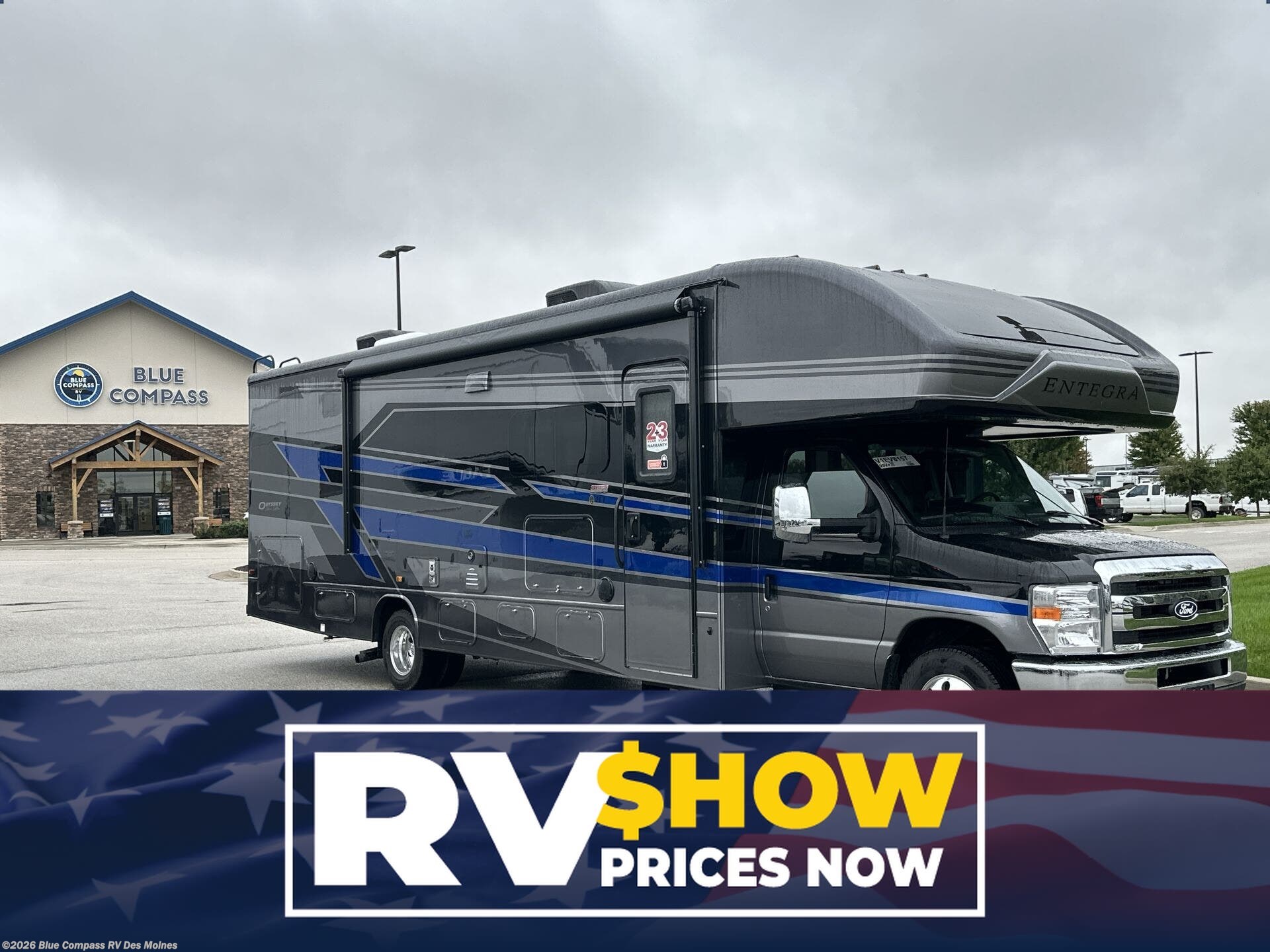 New 2027 Entegra Coach Odyssey 29V available in Altoona, Iowa