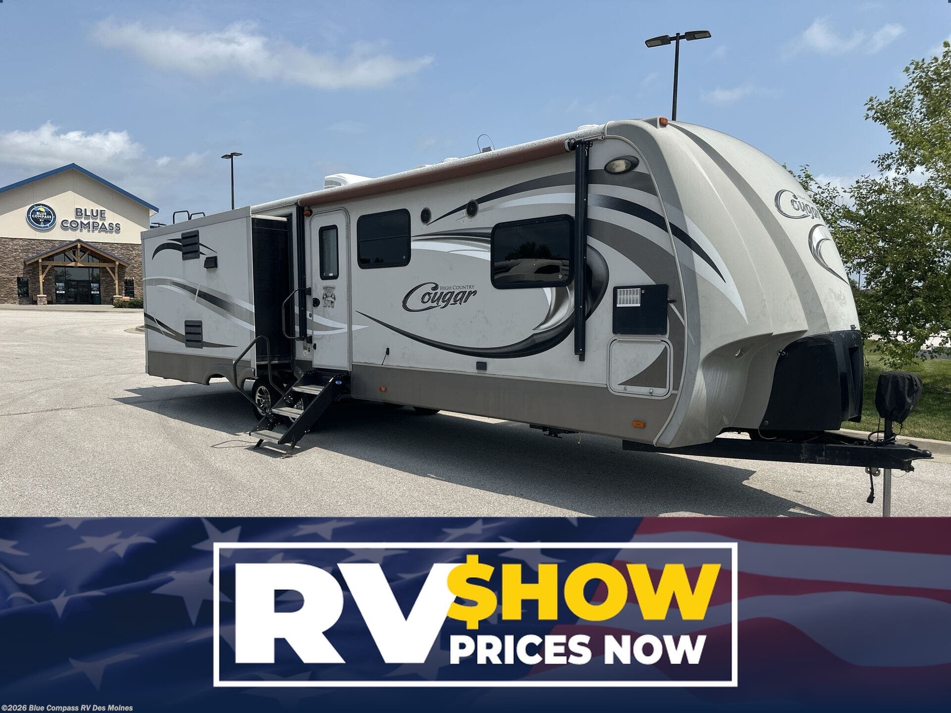 Used 2013 Keystone Cougar High Country 319RLS available in Altoona, Iowa