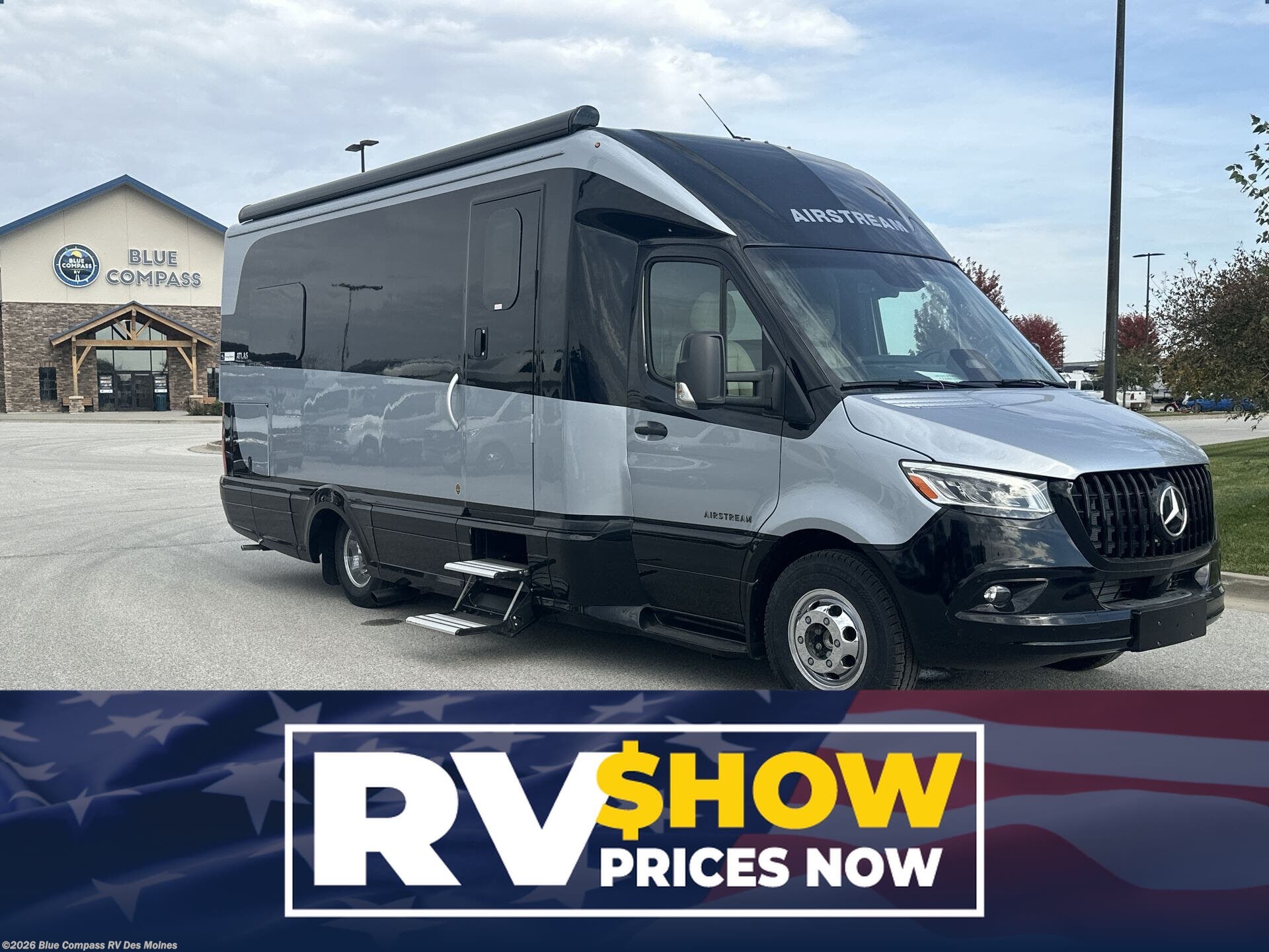 New 2027 Airstream Atlas 25RT Std. Model available in Altoona, Iowa