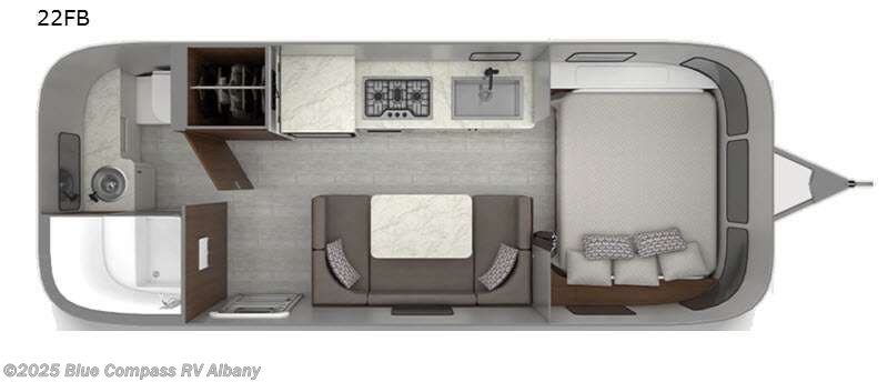 Used 2021 Airstream Caravel 22FB available in Latham, New York