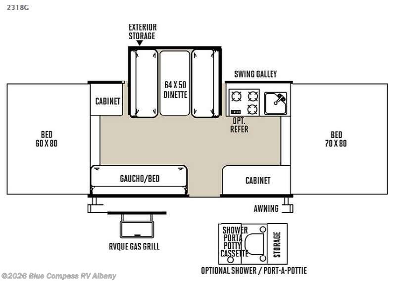 Used 2015 Forest River Rockwood Freedom Series 2318G available in Latham, New York