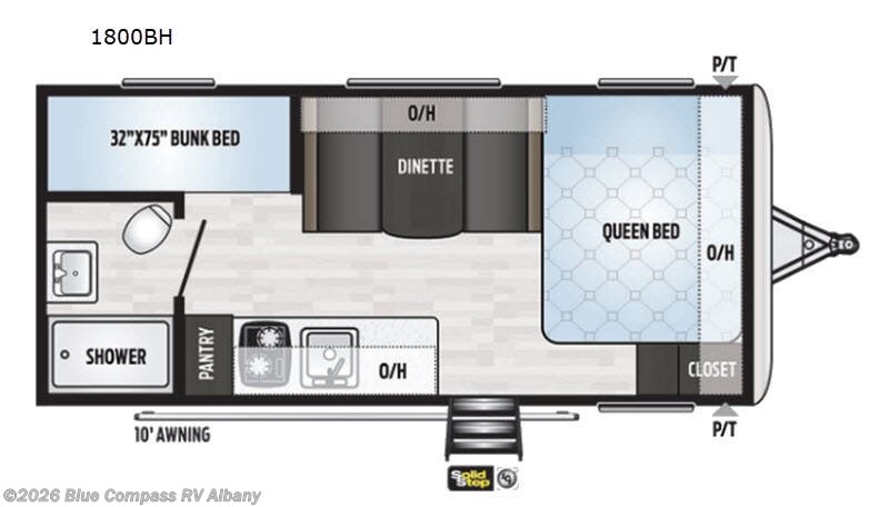 Used 2020 Keystone Springdale Mini 1800BH available in Latham, New York