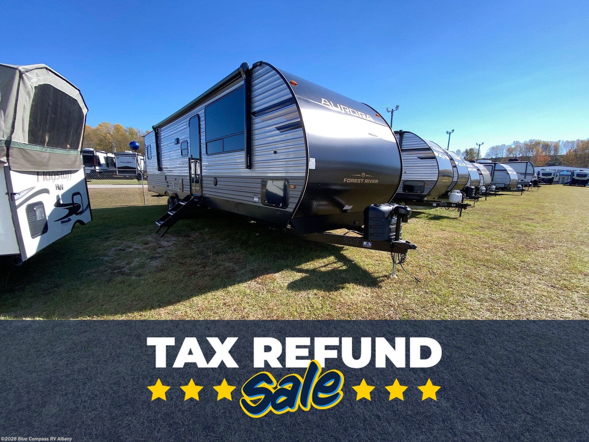 New 2026 Forest River Aurora 34BHTS (2 Queen Beds) available in Latham, New York