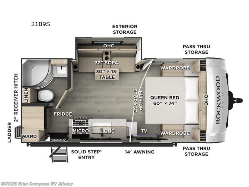 Used 2026 Forest River Rockwood Mini Lite 2109S available in Latham, New York