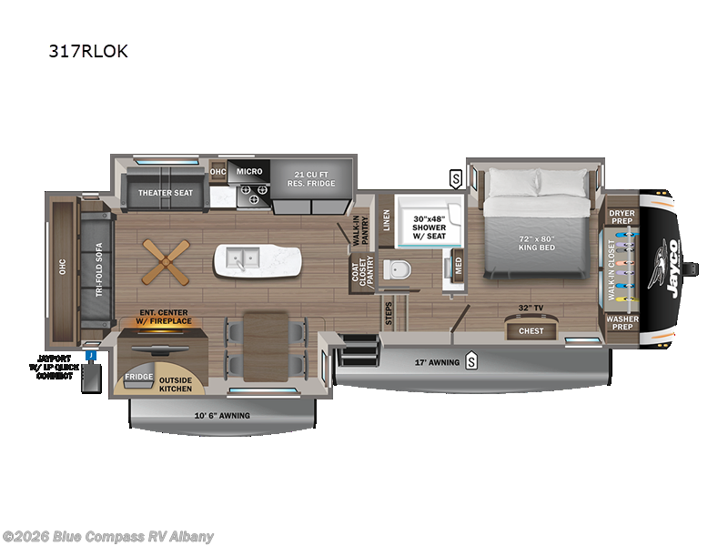 Used 2023 Jayco Eagle 317RLOK available in Latham, New York