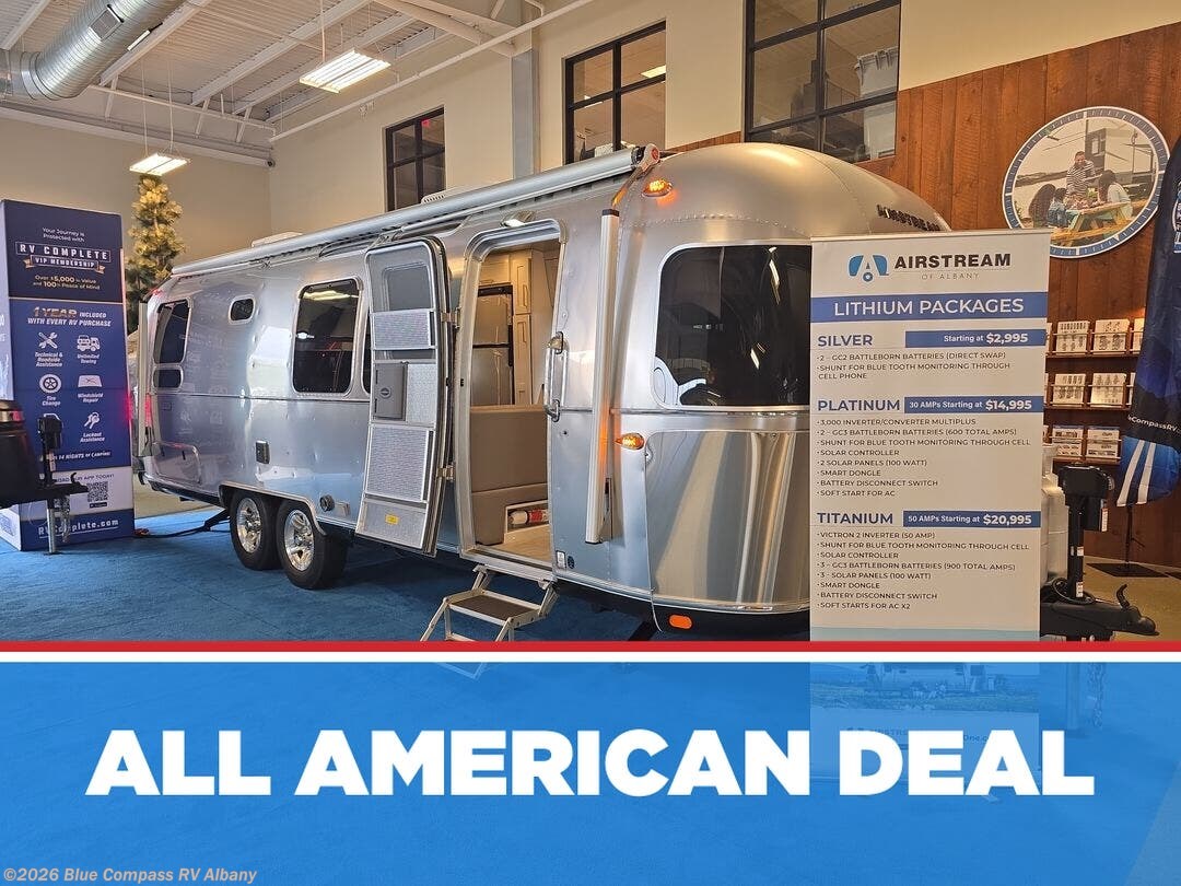 New 2026 Airstream Classic 28RB Twin available in Latham, New York