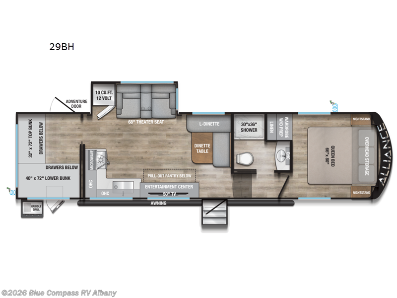 New 2026 Alliance RV Avenue All-Access 29BH available in Latham, New York