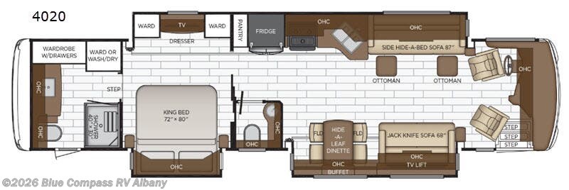 Used 2020 Newmar Dutch Star 4020 available in Latham, New York